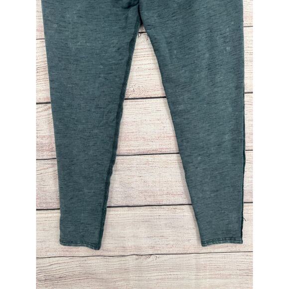 Free People Movement Rough Seam Heavy Weight Leggings Women's Small Green/Gray - Picture 6 of 10